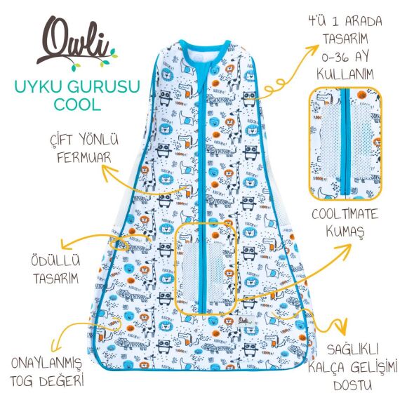 Owli Uyku Gurusu COOL Safari - 2