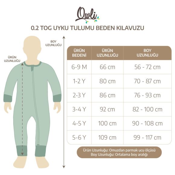 Owli Uyku Tulumu 0.2 Tog Early Birds - 6