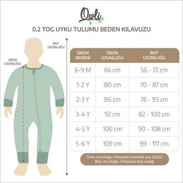 Owli Uyku Tulumu 0.2 Tog Zoo Zoo - 8