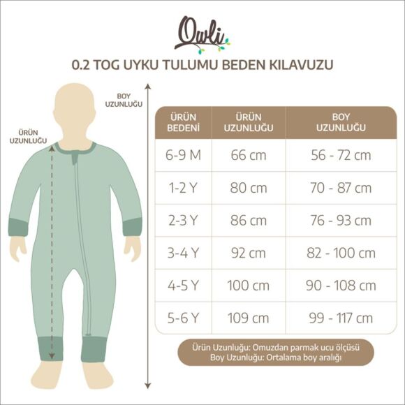 Owli Uyku Tulumu 0.2 Tog Zoo Zoo - 8