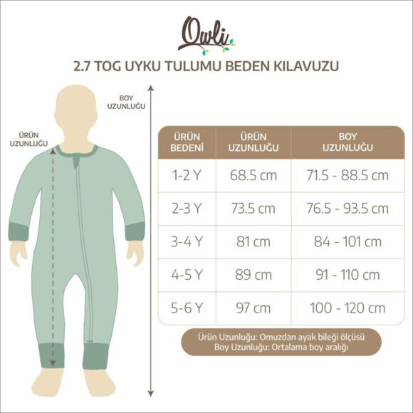 Owli Uyku Tulumu 2.7 Tog Sheep - 6