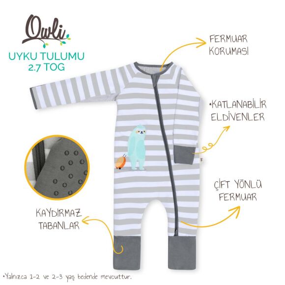 Owli Uyku Tulumu 2.7 Tog Sloth - 2