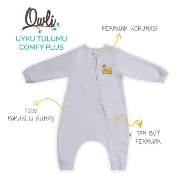 Owli Uyku Tulumu Comfy Plus Gri - Owli (1)
