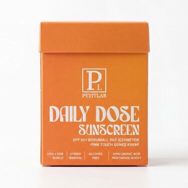 PetitLab Daily Dose SPF50+ Pink Güneş Kremi 15'li Şase Set (45 ml) - PetitLab