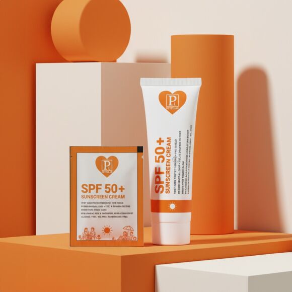 PetitLab SPF 50+ Sunscreen Cream Güneş Kremi 30 ml - 4